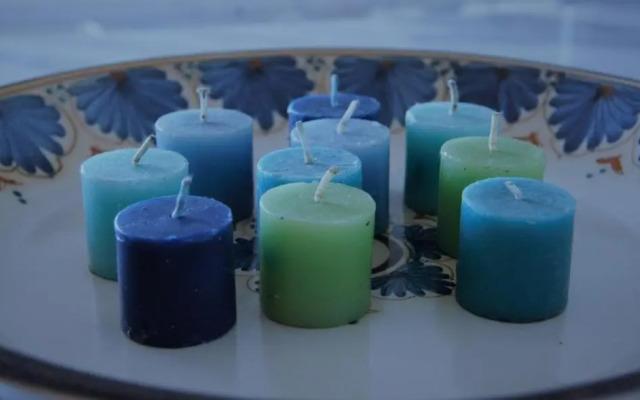 Sfondo Blu Villa sul mare