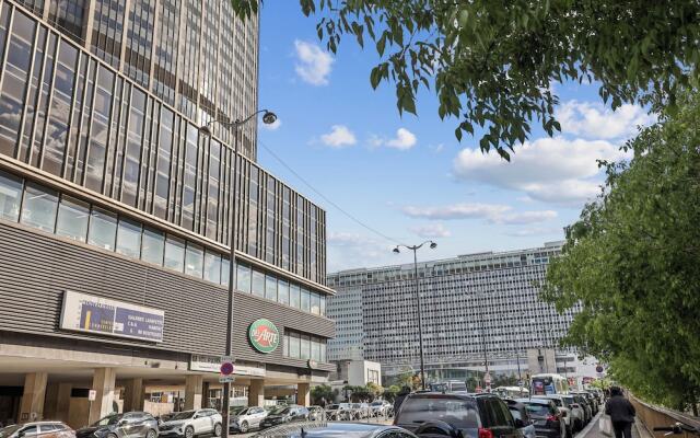Paris 1BR in front of Montparnasse Tower