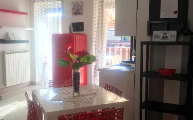 Studio In Lido Di Ostia, With Wonderful City View, Furnished Terrace And Wifi 1 Km From The Beach