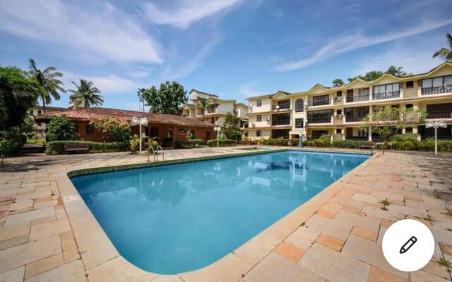 Breezy luxury 2BHK holday home near calangute beach