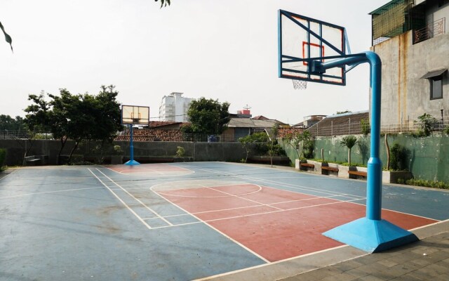 1BR with City View @ Semanggi Apartment By Travelio