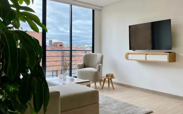 w Majestic 2BR w Great View in Chapinero