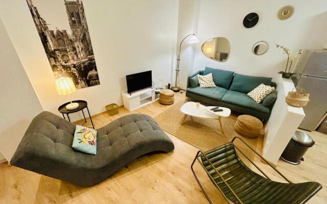 Grand Appartement, 3 Chambres, Centre de Dieppe