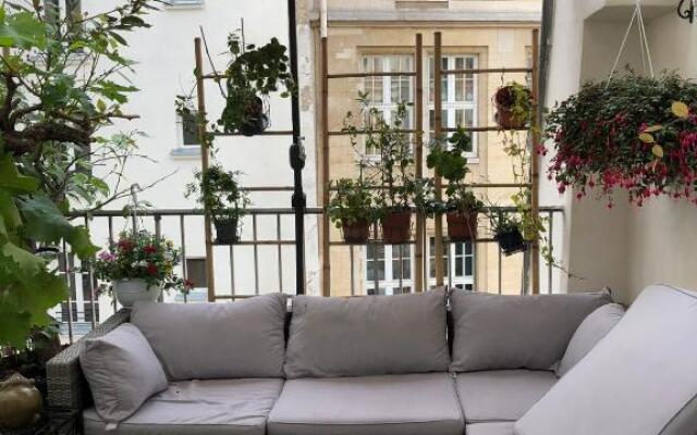 Apartment with terrace in Paris center - MONTORGUEIL district