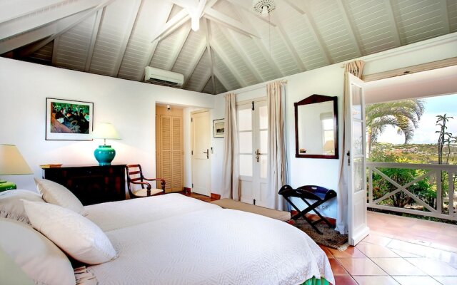 Villa with 3 Bedrooms in St Barthelemy, with Wonderful Sea View, Private Pool, Furnished Garden - 800 M From the Beach