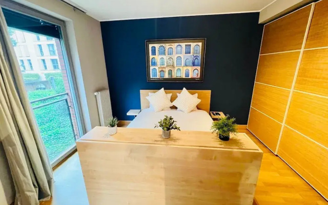 Chic one bedroom with parking&terrace