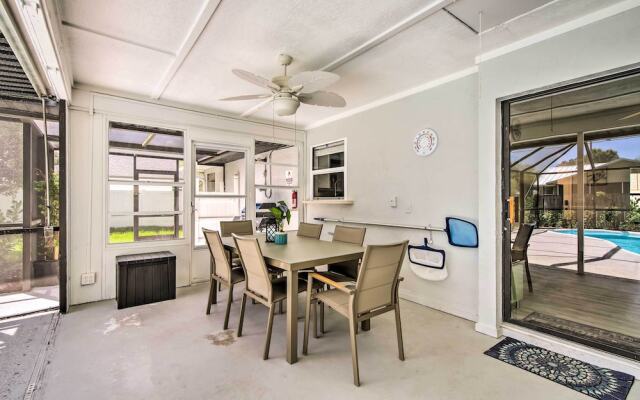 Bright Sebastian Home w/ Pool ~ 7 Mi to Beach!