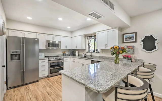 Sunny Phoenix Home w/ Pool + Backyard Oasis!