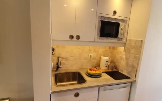 Modern Studio Apartment, Sea and Garden Views