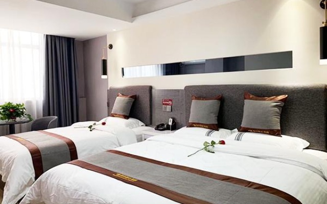 City 118 Selected Hotel Xi'an Jiaotong University Ximen Tieyi Middle School – Guest Rooms – Ordos