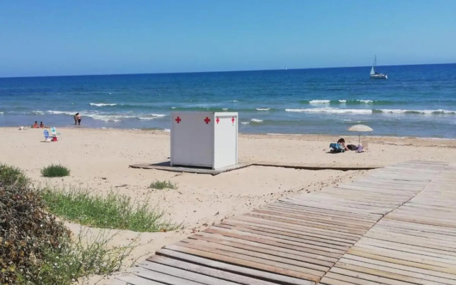 Gran Terraza cerca del mar.