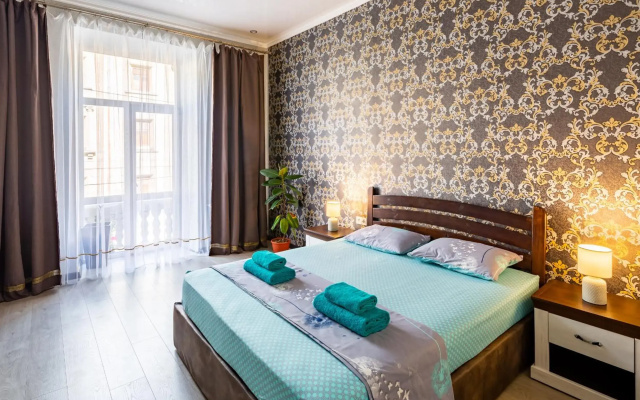 Apartment with 2 bedrooms near Opera House Gorodotska Street