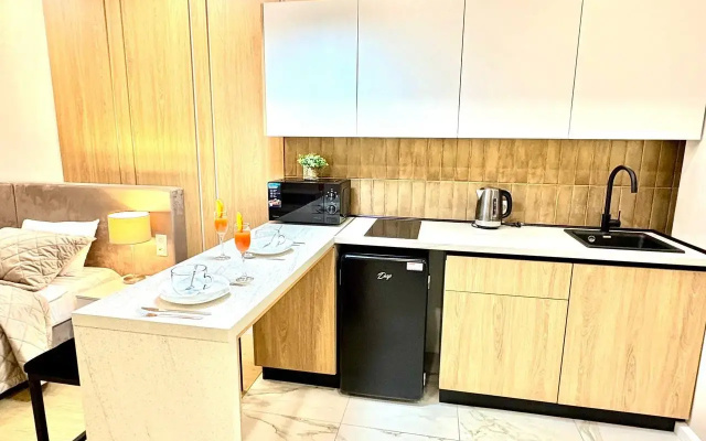 Apartamenty Zolotoe secenie na ulice Partizana Zeleznaka 38