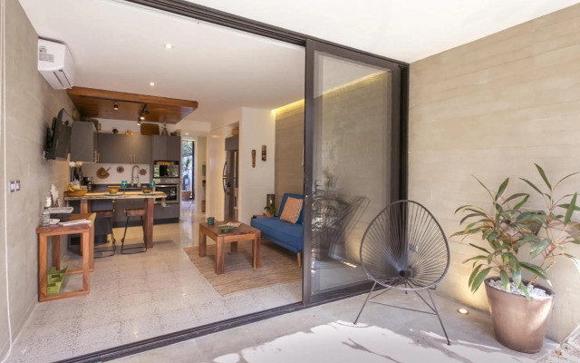 Apartment with private plunge pool at Madara Tulum