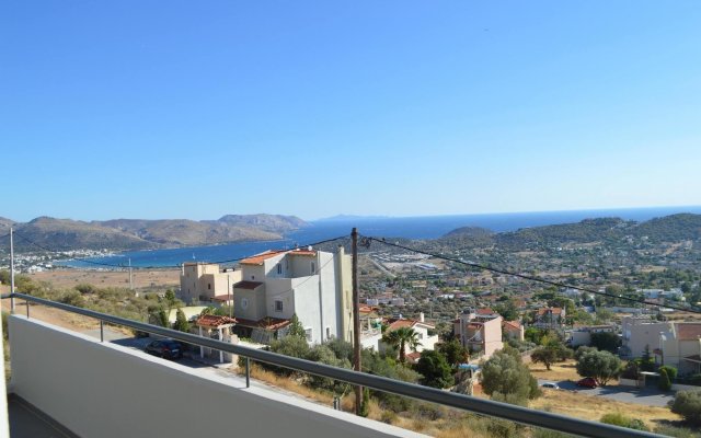 Villa With 4 Bedrooms in Anavissos, With Wonderful sea View, Private P