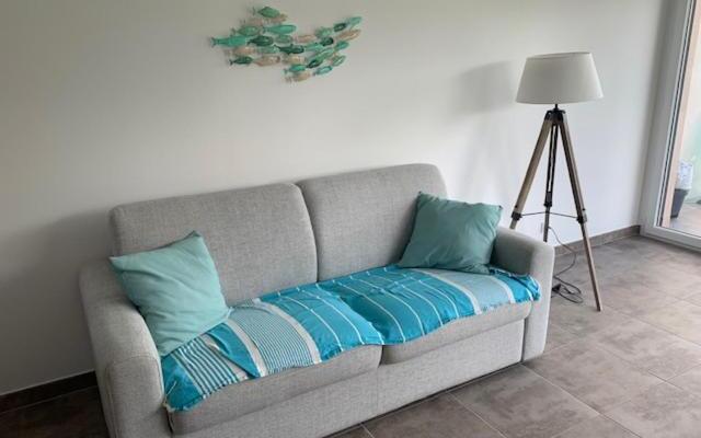 T2 neuf bord de plage - terrasse - CALVI