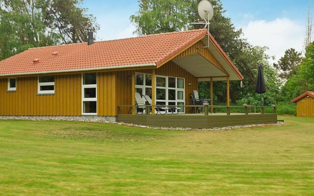 Stylish Holiday Home in Roslev Denmark With Roofed Terrace