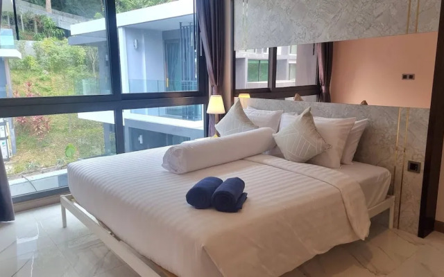 Bo504-partial Seaview Top Floor 1br Ao Nang Beach