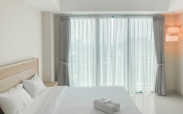 Spacious and Combined 1BR Apartment at Nine Residence