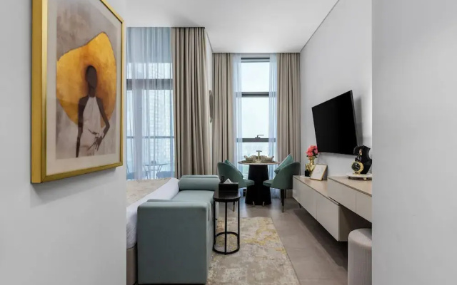 Waves - Sophisticated Studio Living in Business Bay, Dubai