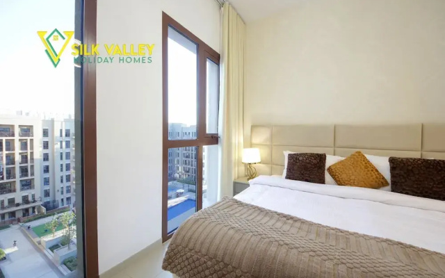 Silk Valley - Cozy Studio with pool view