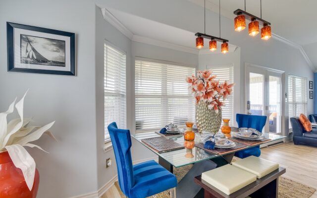 Furnished Patio & Deck: Galveston Escape!