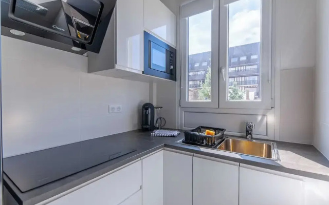 Beautiful Equipped Apartment in Downtown Deauville 4p/1br