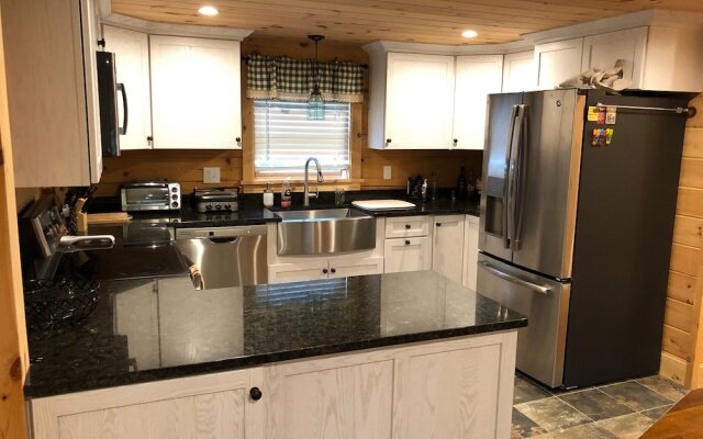 Serenity to the Log Castle is an authentic log home (brand-new construction)