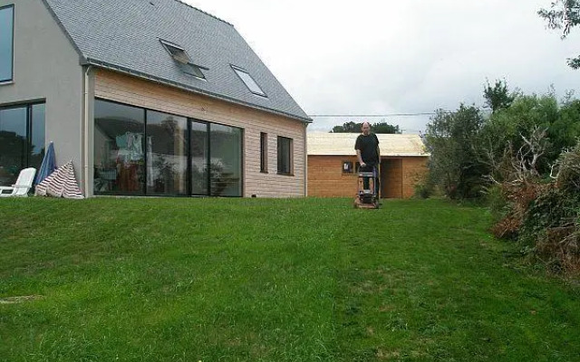 Villa bioclimatique de bord de mer