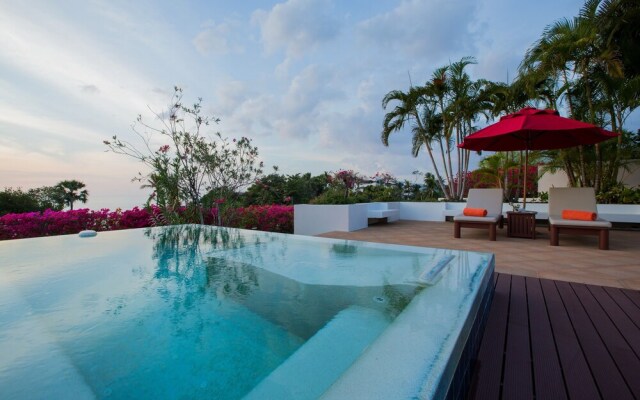 Ocean views Kata gardens penthouse 6C near Kata Noi Beach