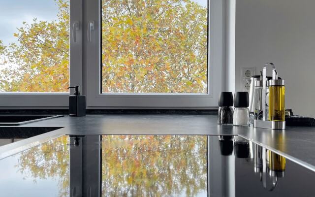 Modernes Apartment über den Dächern von Osnabrück