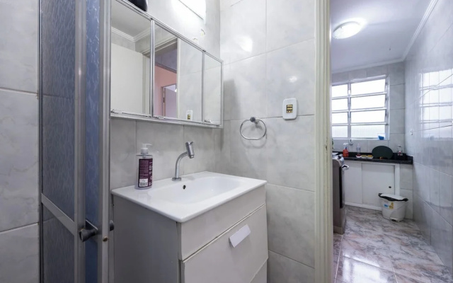 Loft Acolhedor com Estacionamento a 150m da Praia