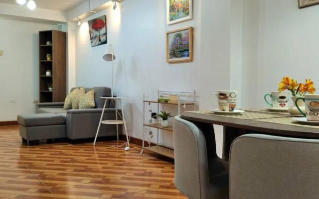 Cozy department cerca al aeropuerto para 5 personas