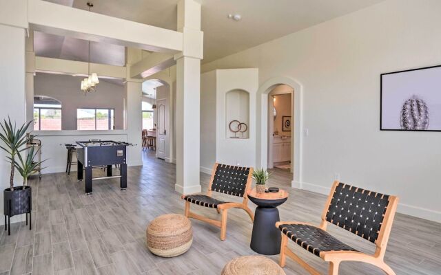 Private Heated Pool: Phoenix Sanctuary w/ Foosball