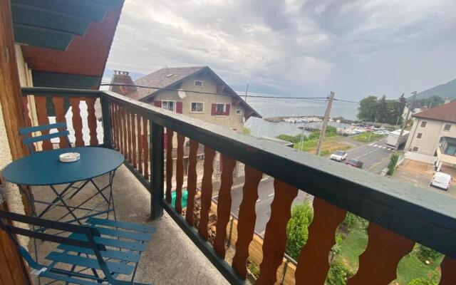 BORD DE LAC,2 chambres SUPERBE VUE LAC 5mn Evian