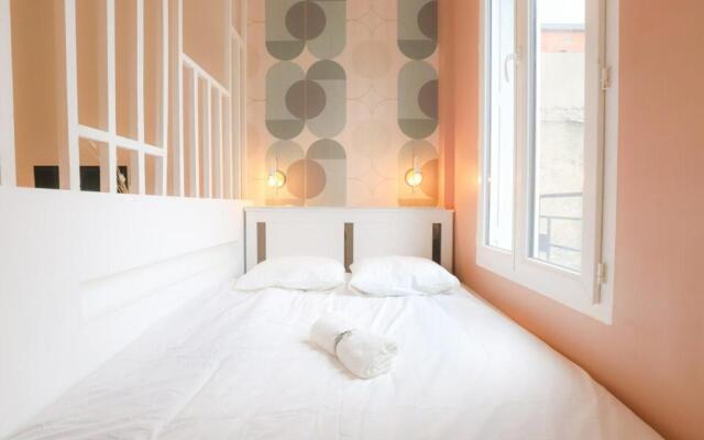 Appart' Hôtel Pink Cosy 5min RER Proche Paris