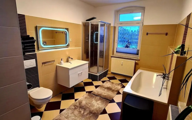 Ferienwohnung mit Kamin im Voigtland