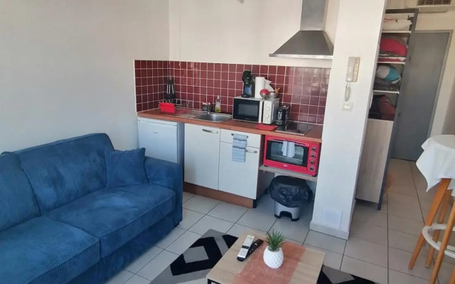 Superbe studio en bord de mer