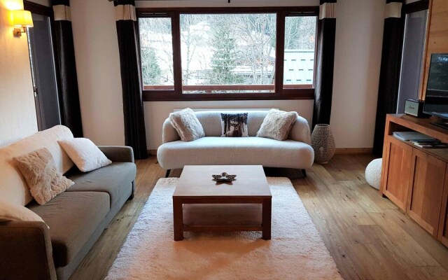 Calme nature ski à Vallorcine Mont Blanc