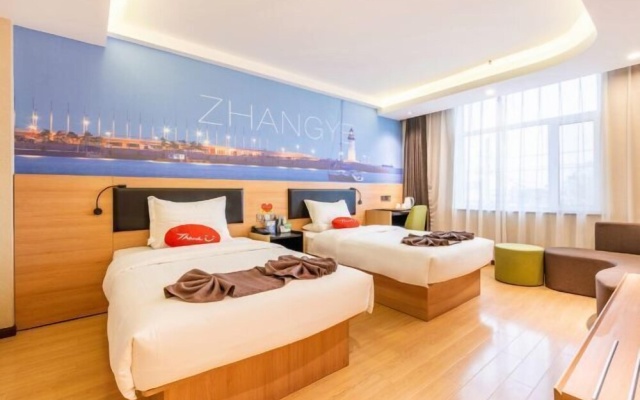 Zhangye Xilaishun Holiday Hotel (Railway Station No.1 Middle School) – Guest Rooms – Zhangye