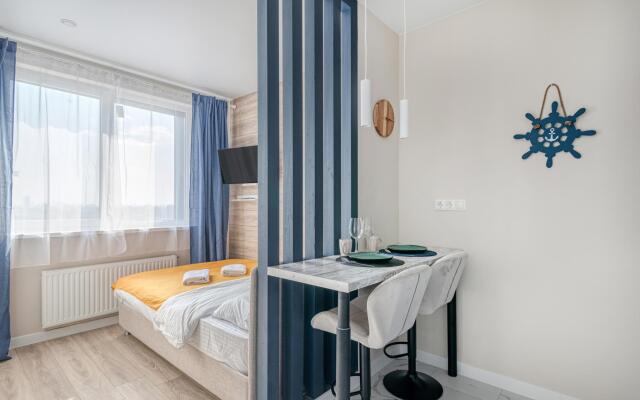 In an apartment on Taininskaya Street