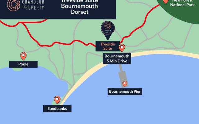 Bournemouth apt for 2 Parking Walk to town & beach