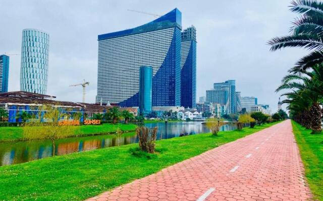 Апартаменты Orbi City с 2 спальнями и великолепным видом на море