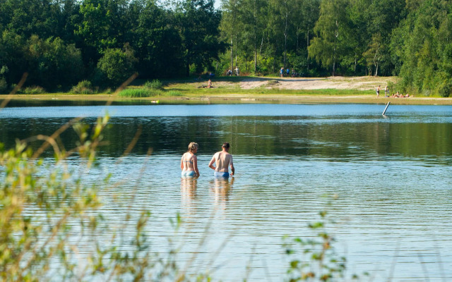 Nice Chalet With AC, on the Drents-friese Wold