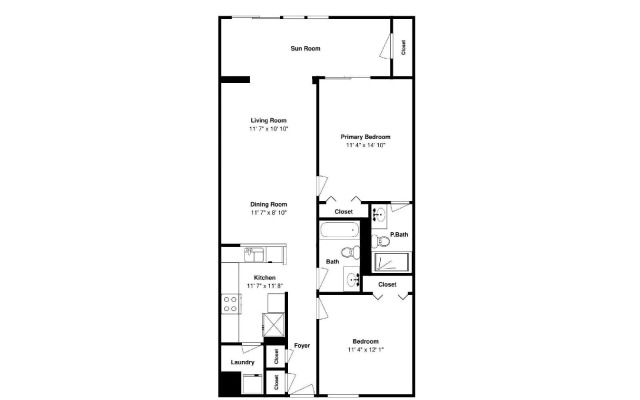 Gulf Tower 12C condo