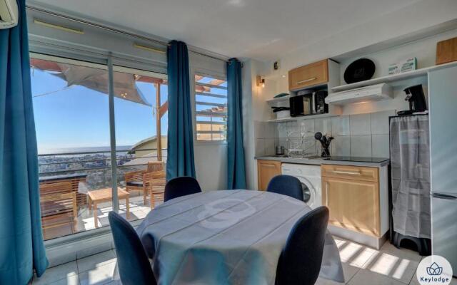 T2 - Duplex – Neptune - 34 m2 – Vue mer - Saint-Denis