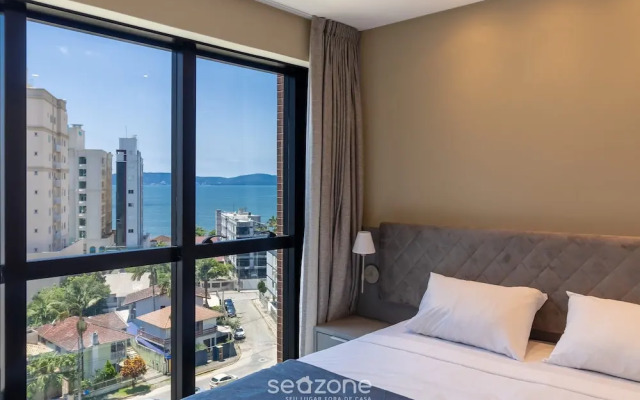MHFA Studios em Prédio Luxuoso Vista Mar