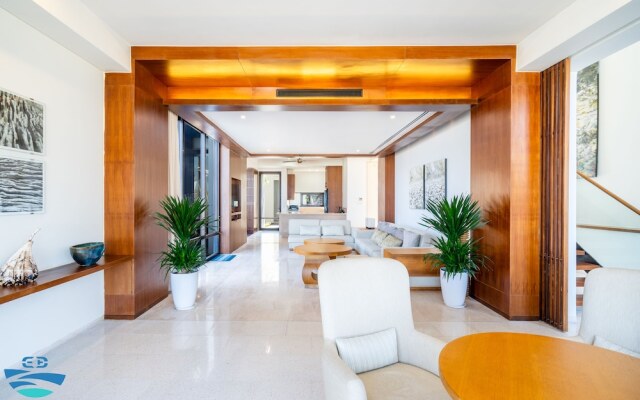 Beach front villa by Emblemsea in hyatt