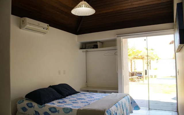 Bz04 30 passos da praia casa piscina