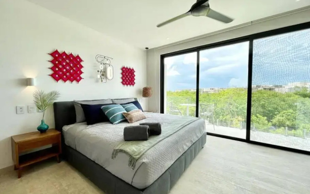 NUEVO - Central Park Lagunas/swamp pool/wifi 90mbp